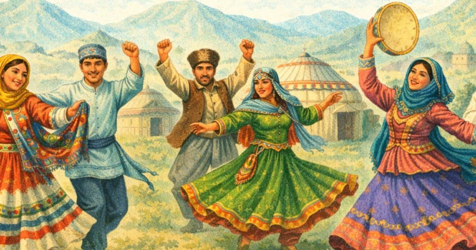 رقص در فرهنگ عامیانه، عشایری و روستایی ایران